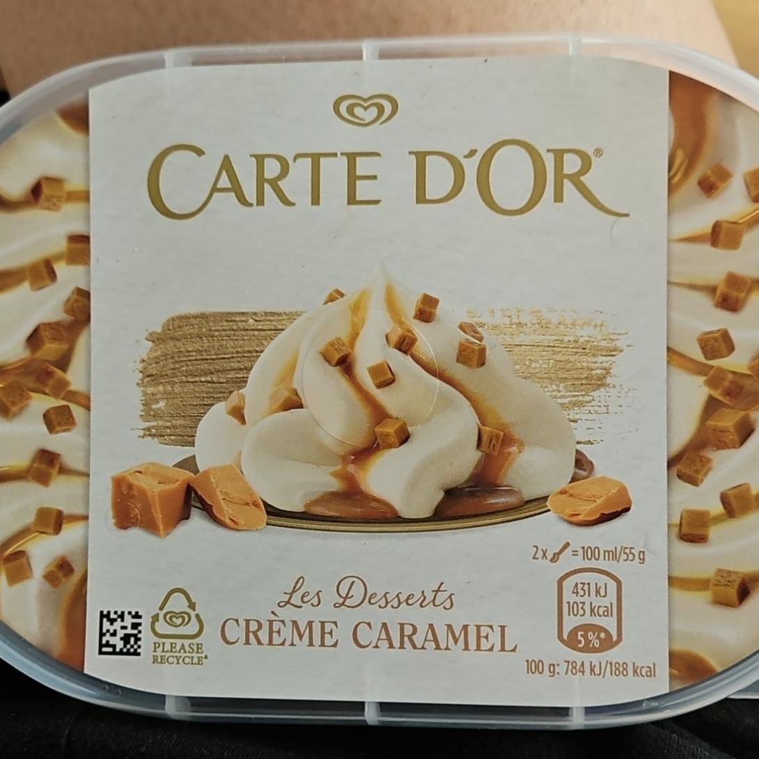 Fotografie - Les desserts Créme Caramel Carte d'Or