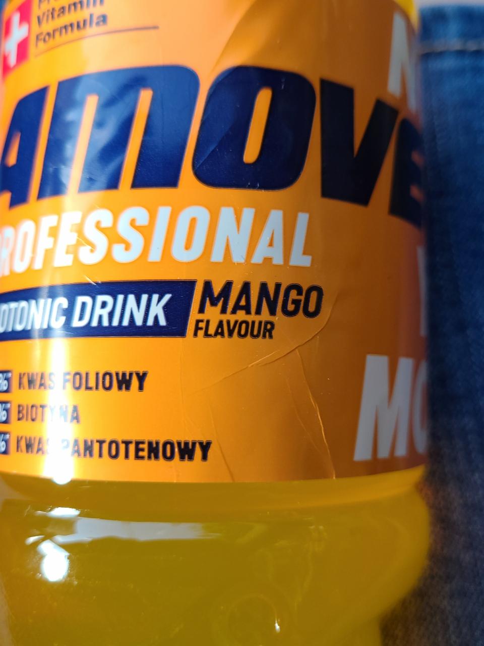 Fotografie - Professional Isotonic Drink Mango flavour 4Move