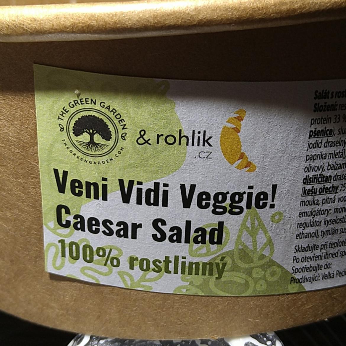 Fotografie - Veni Vidi Veggie! Caesar Salad Rohlik.cz