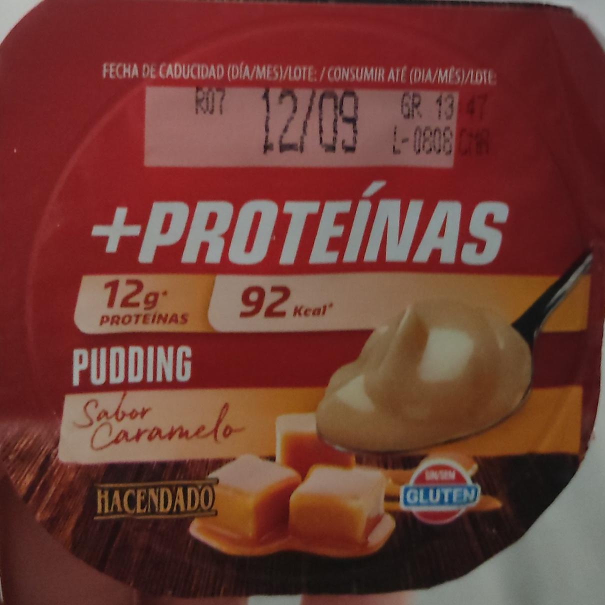 Fotografie - Pudding +Proteínas Sabor caramelo Hacendado