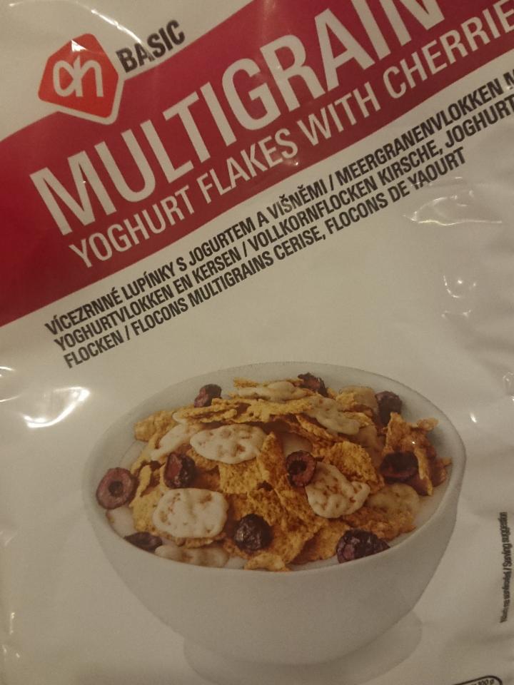 Fotografie - Multigrain Vícezrnné lupínky s jogurtem a višněmi
