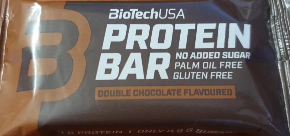 Fotografie - Protein Bar Double Chocolate Flavoured BioTechUSA