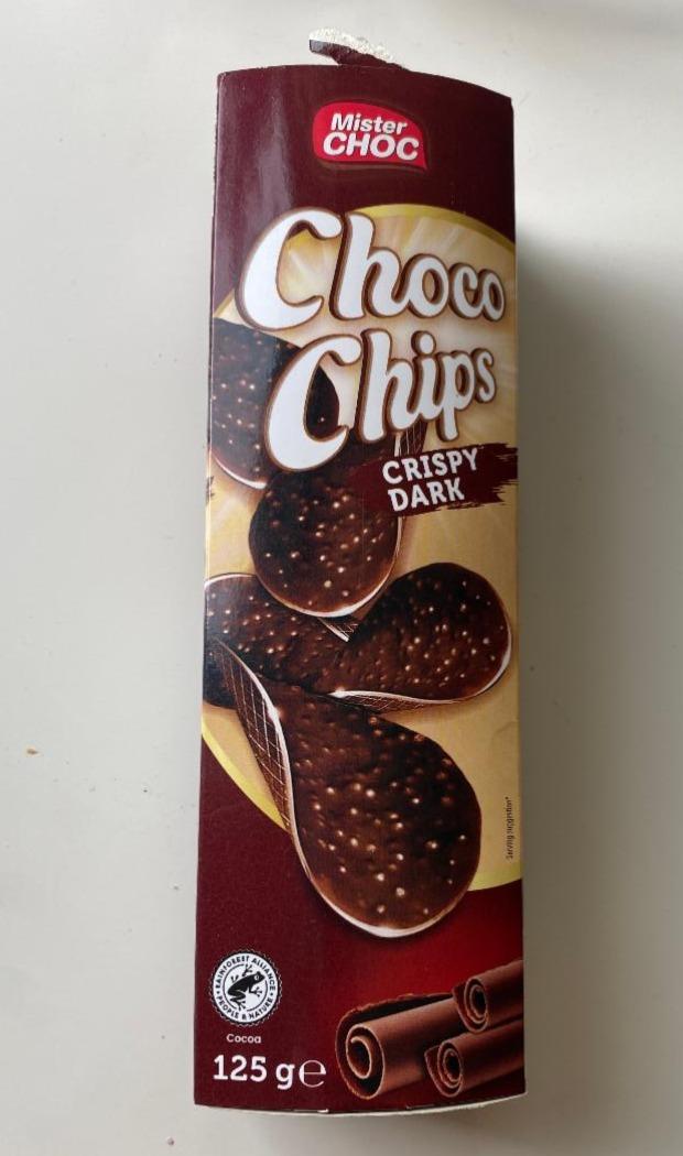 Fotografie - Choco Chips Crispy Dark