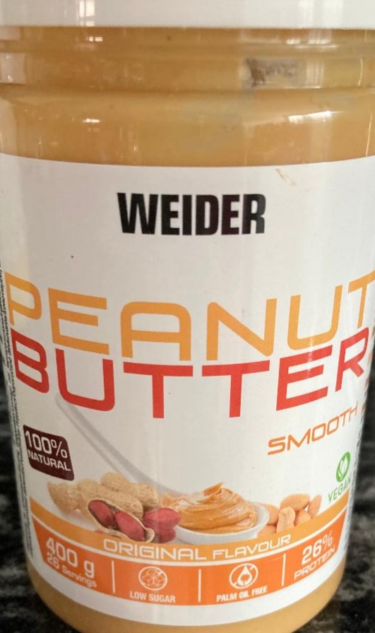 Fotografie - WEIDER Peanut butter