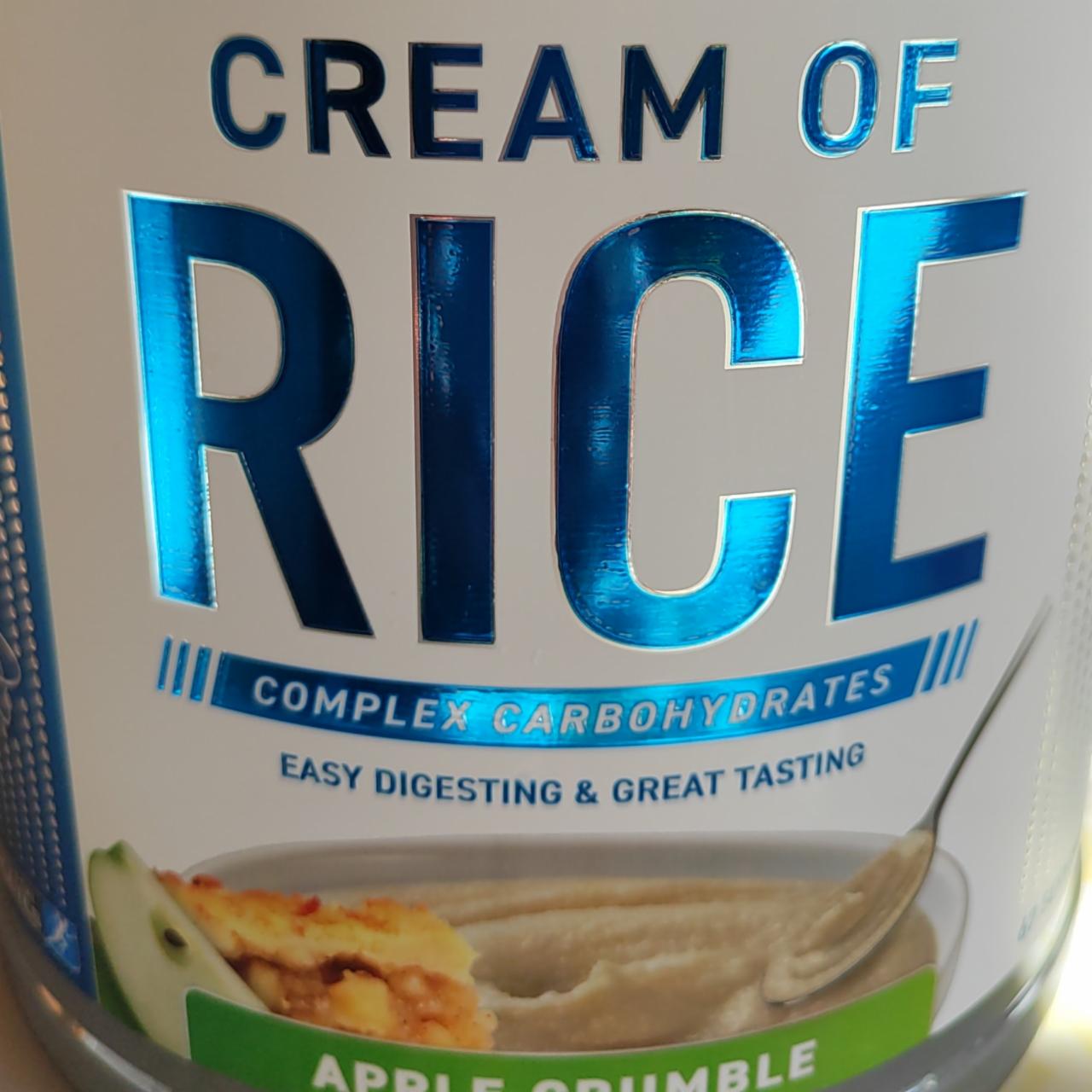 Fotografie - Cream of Rice Apple Crumble Applied Nutrition