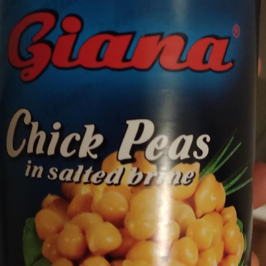 Fotografie - Chick peas in salted brine Giana