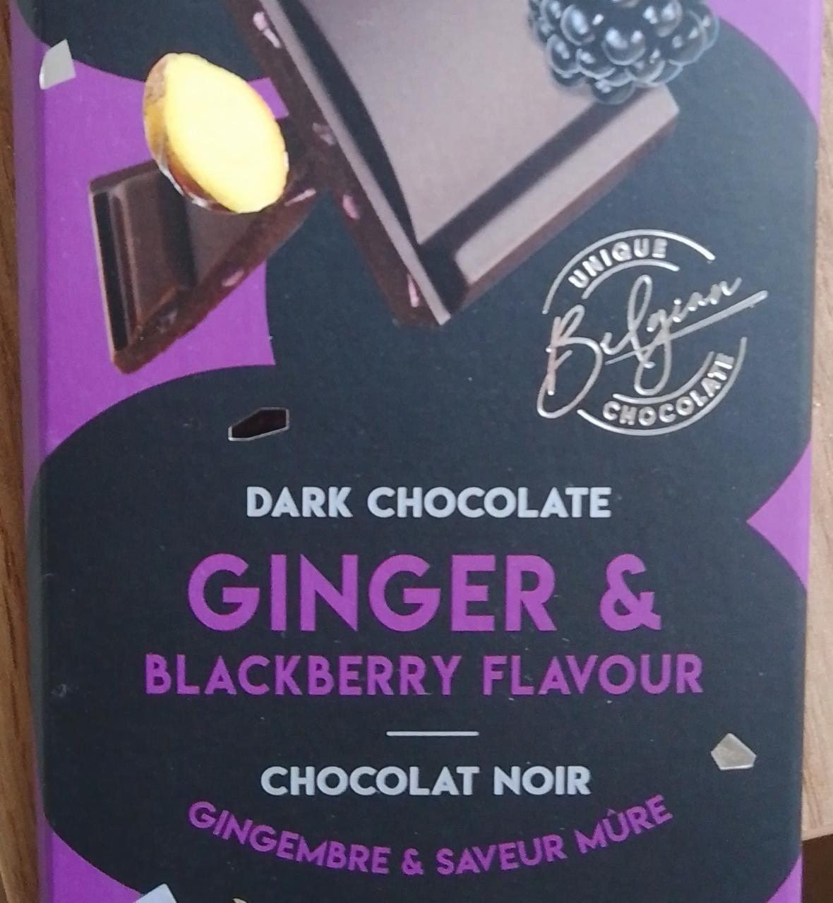 Fotografie - Dark Chocolate Ginger & Blackberry Flavour Cachet