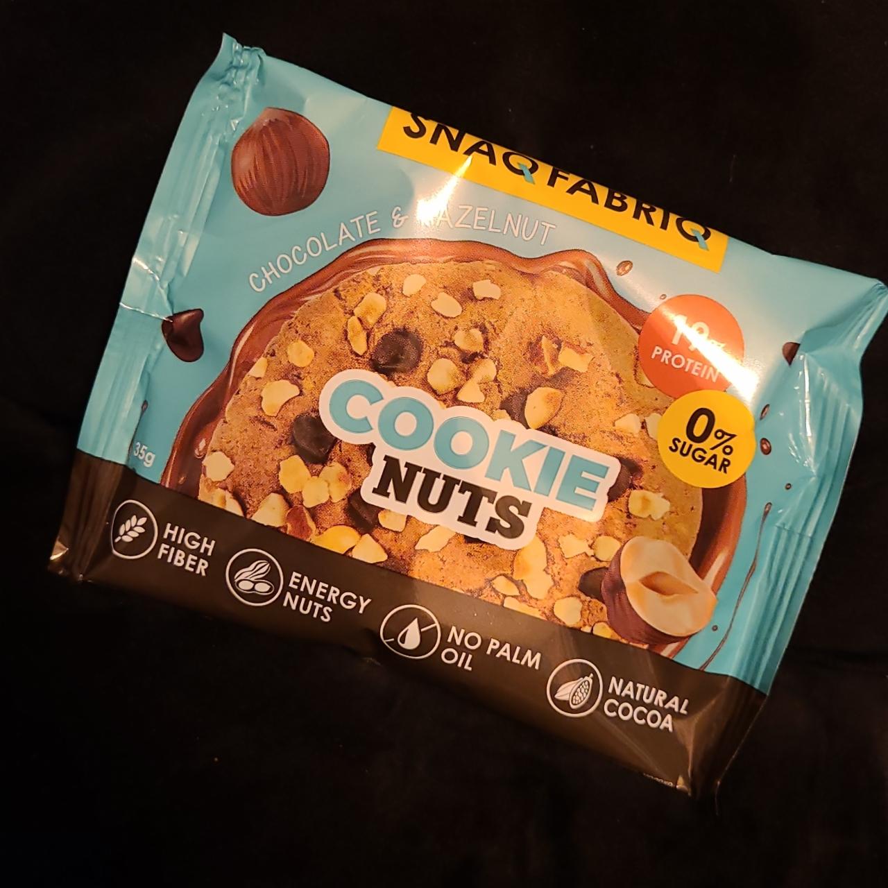 Fotografie - Cookie Nuts Chocolate & Hazelnut Snaq Fabriq