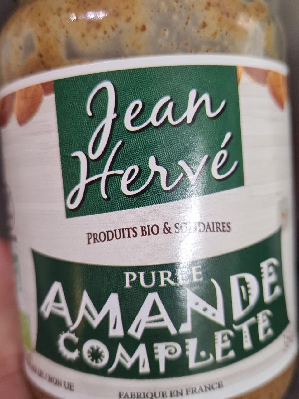 Fotografie - Almond butter Jean Herve Puree Amande Complete