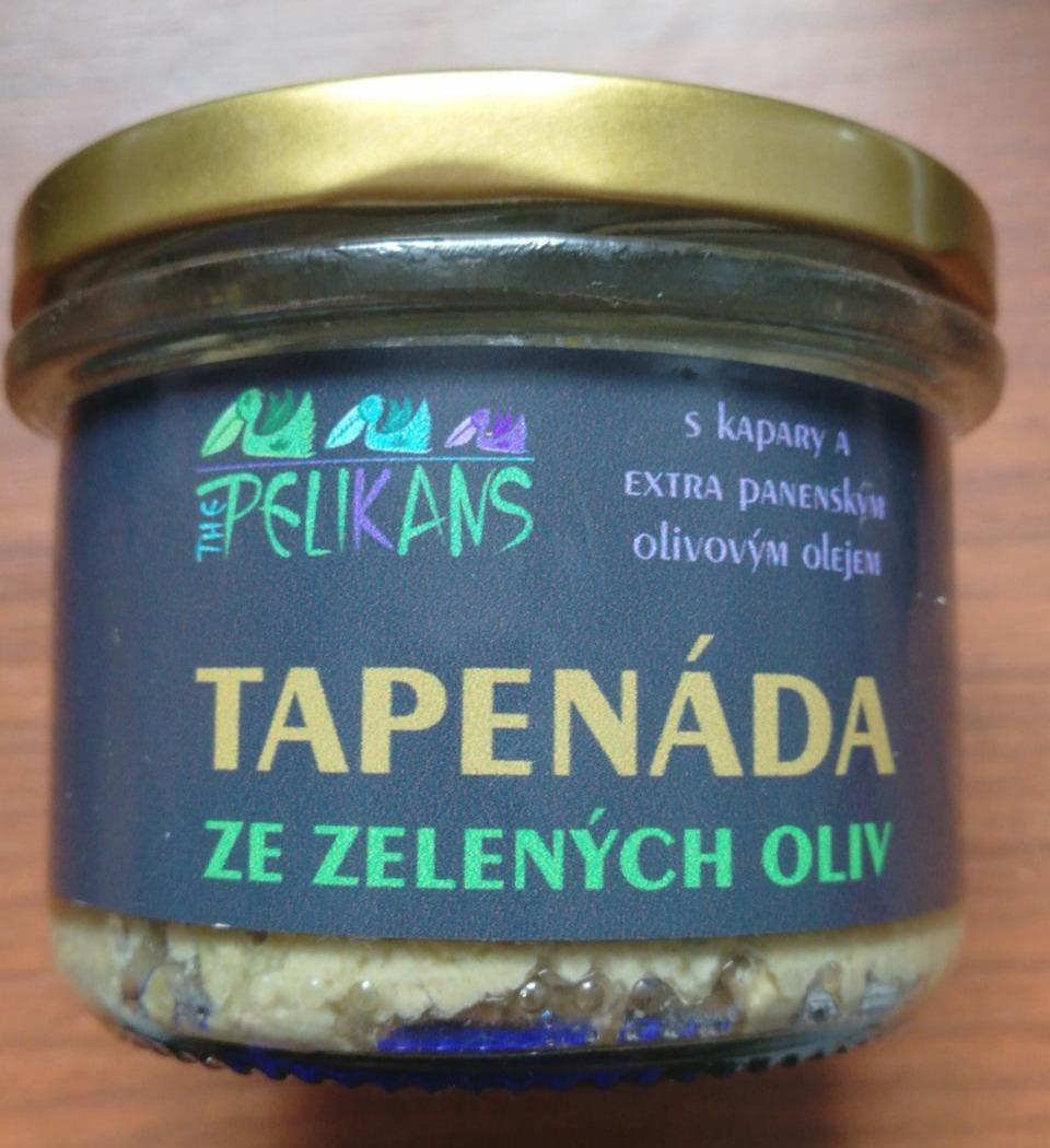 Fotografie - Tapenáda ze zelených oliv s kapary a extra panenským olivovým olejem The Pelikans