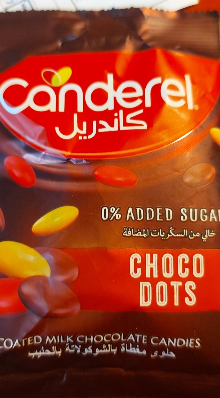 Fotografie - Choco dots Milk Chocolate 0% Added sugar Canderel