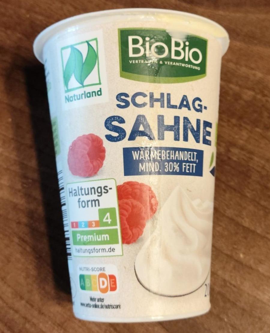 Fotografie - Schlag-Sahne 30% fett BioBio