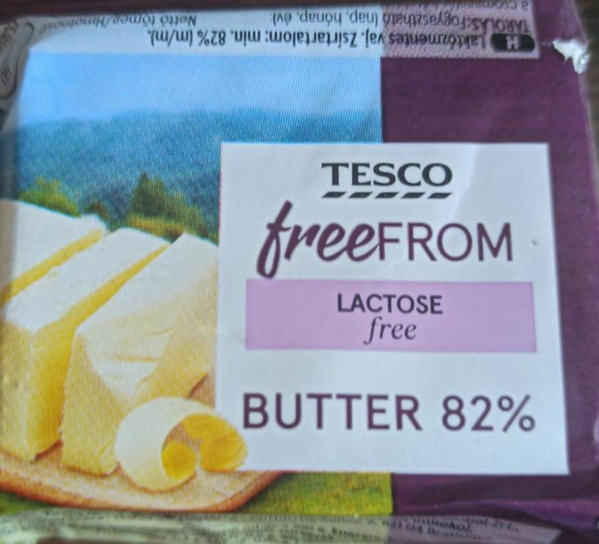 Fotografie - Butter 82% free from lactose Tesco