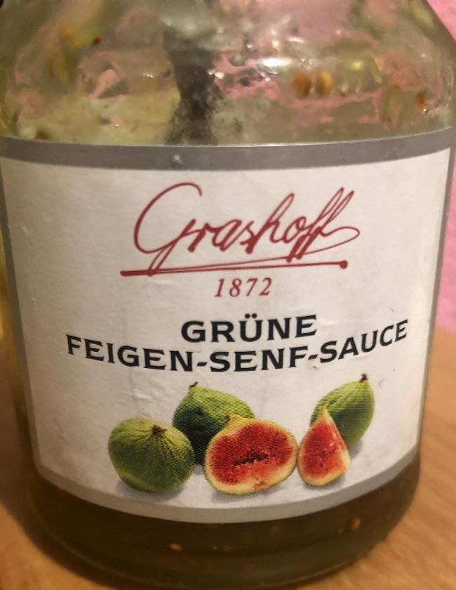 Fotografie - Grüne feigen-senf-sauce (omáčka ze zelených fíků a hořčičného semínka) Grashoff