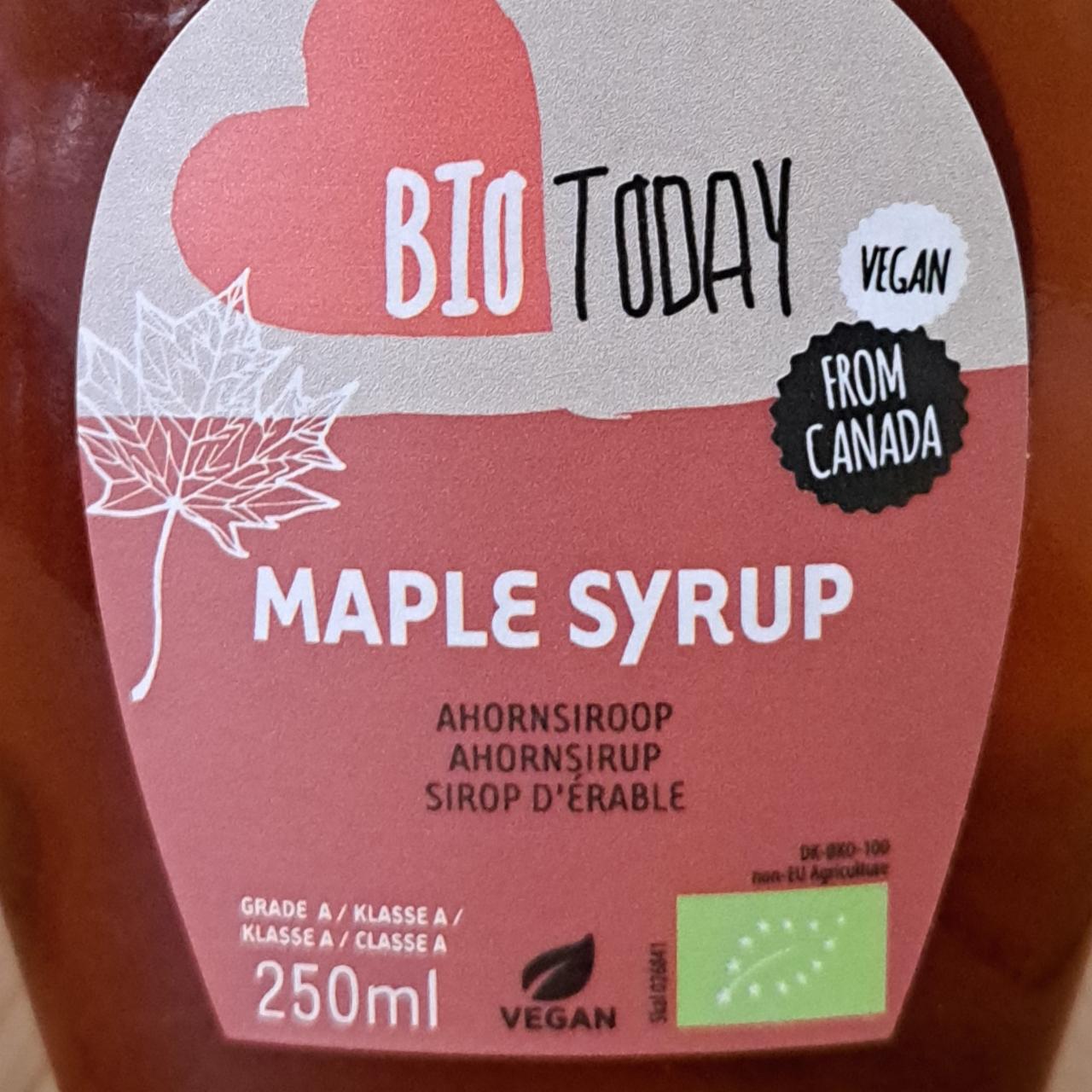 Fotografie - Maple syrup Bio Today