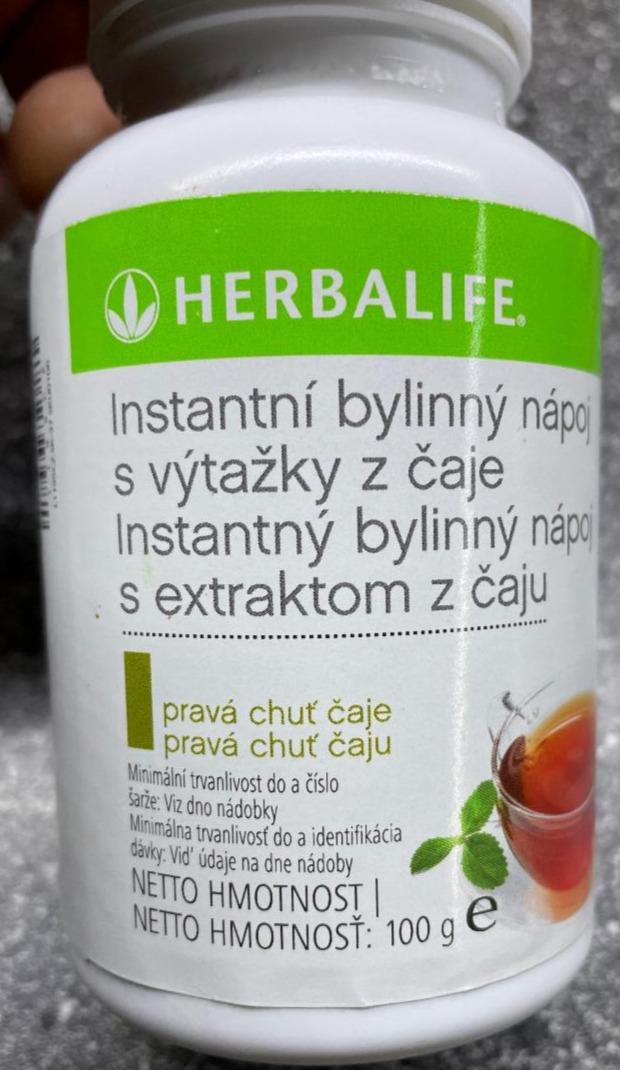 Fotografie - Instantní bylinný nápoj s výtažky z čaje pravá chuť čaje Herbalife