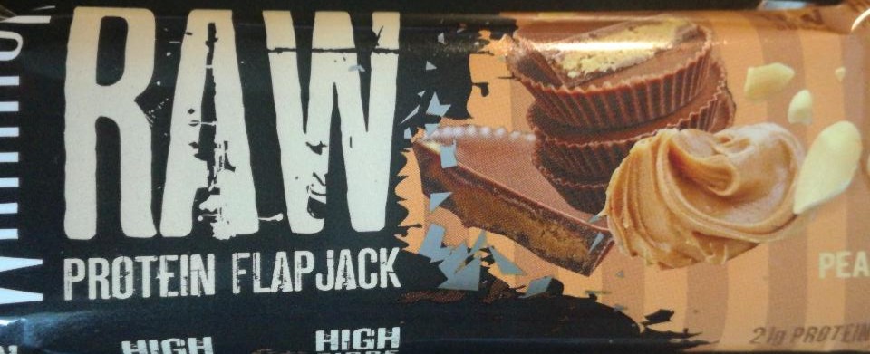 Fotografie - Raw protein flap jack chocolate peanut butter Warrior
