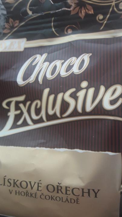 Fotografie - Choco Exclusive lískové ořechy v hořké čokoládě Poex