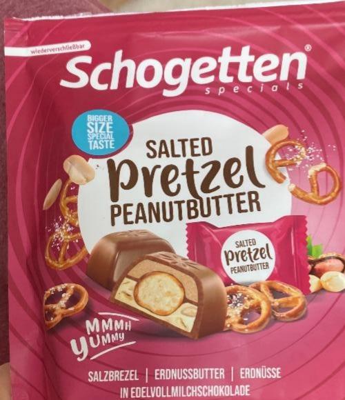 Fotografie - Salted pretzel peanutbutter Schogetten