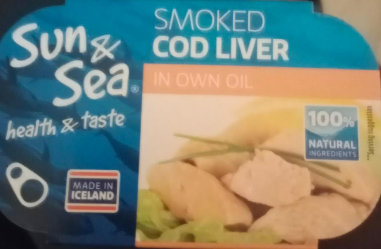 Fotografie - Smoked cod liver in own oil Sun & Sea