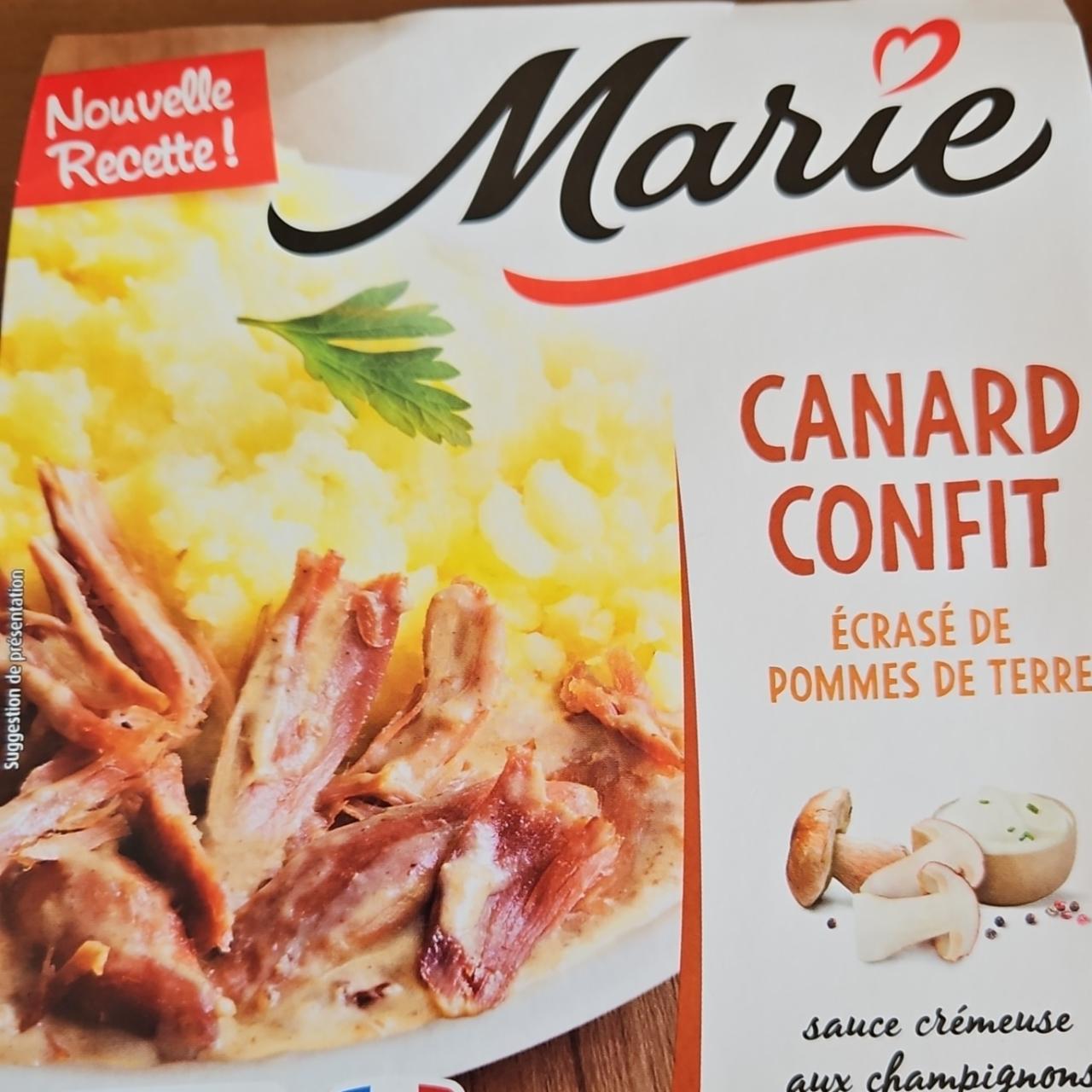 Fotografie - Canard confit écrasé de pommes de terre Marie