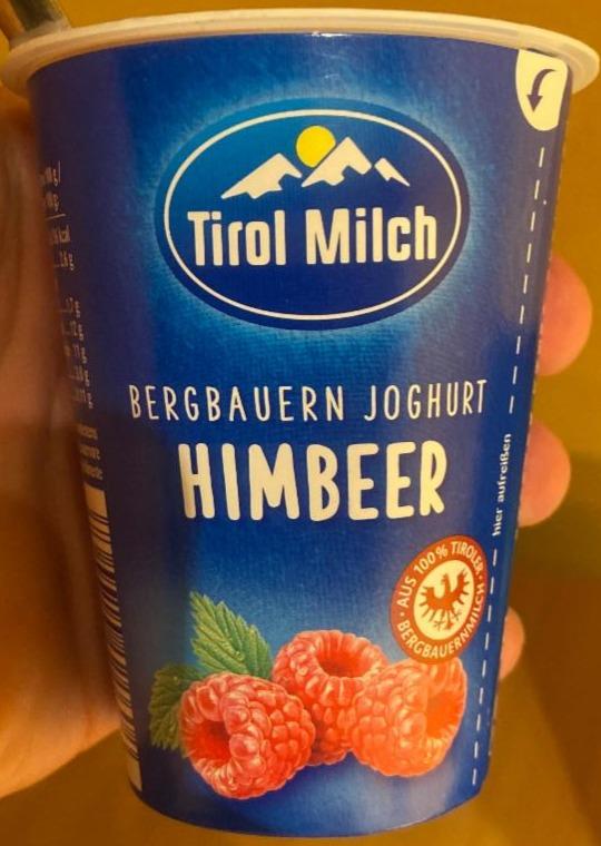 Fotografie - Bergbauern Joghurt Himbeer Tirol Milch