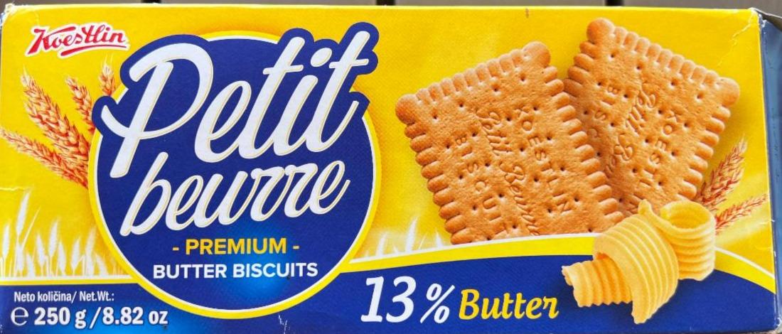 Fotografie - Petit bewore premium butter biscuits Kvestlin