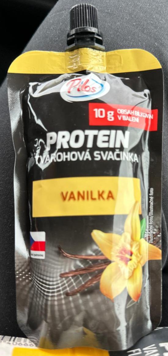 Fotografie - Protein tvarohová svačinka vanilka Pilos