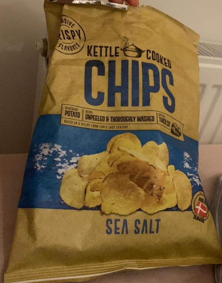 Fotografie - Cooked Chips Sea Salt Kettle