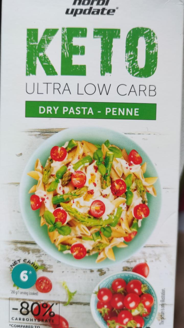 Fotografie - Keto Ultra Low Carb Dry pasta penne Norbi Update