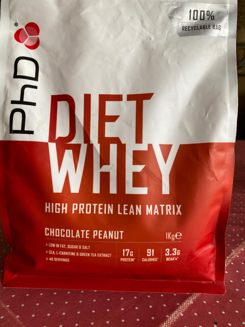 Fotografie - PhD Diet Whey protein Chocolate Peanut