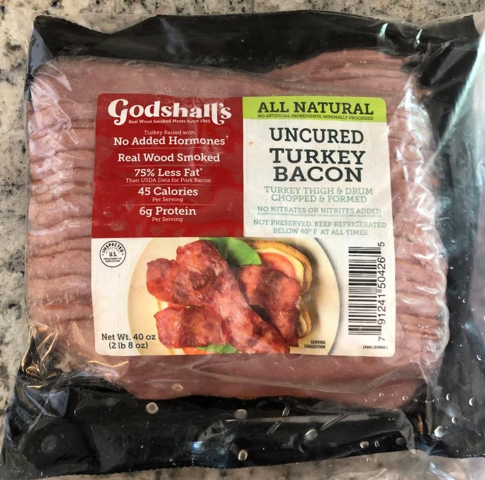 Fotografie - Uncured Turkey Bacon Godshall's