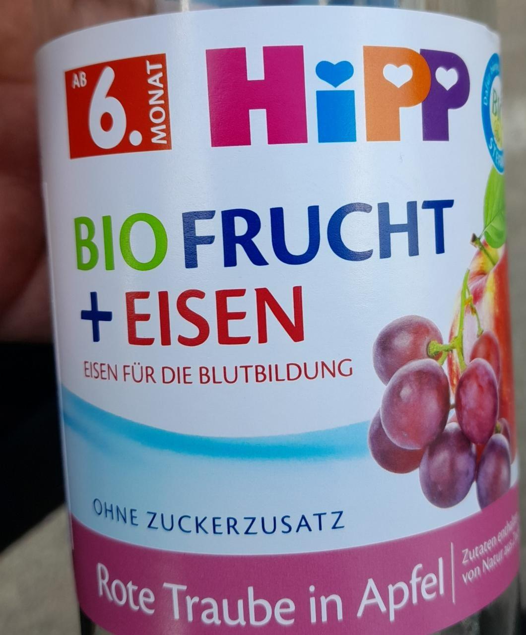 Fotografie - Bio Frucht + Eisen Hipp