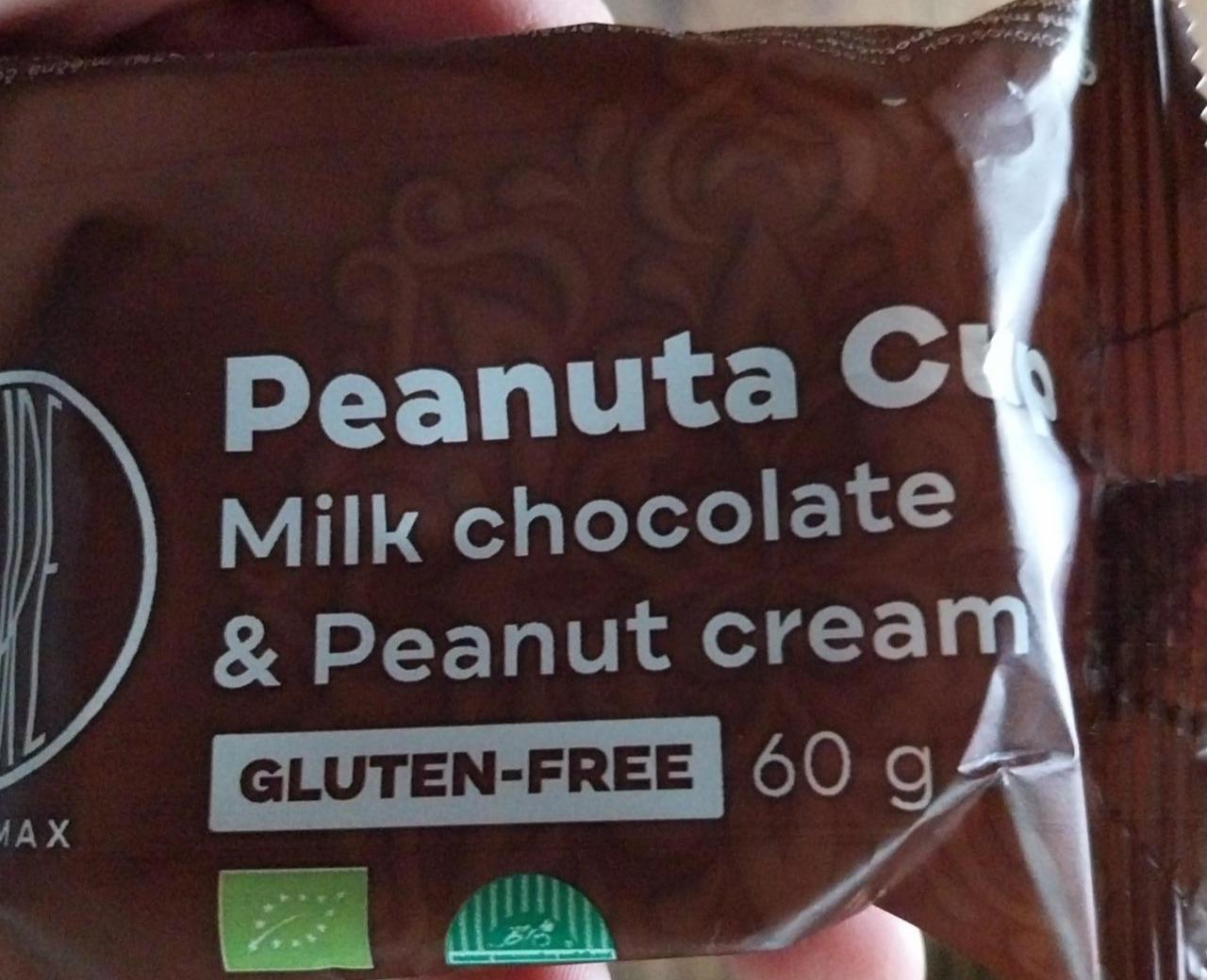 Fotografie - Pure Peanuta Cup Milk chocolate & Peanut cream BrainMax