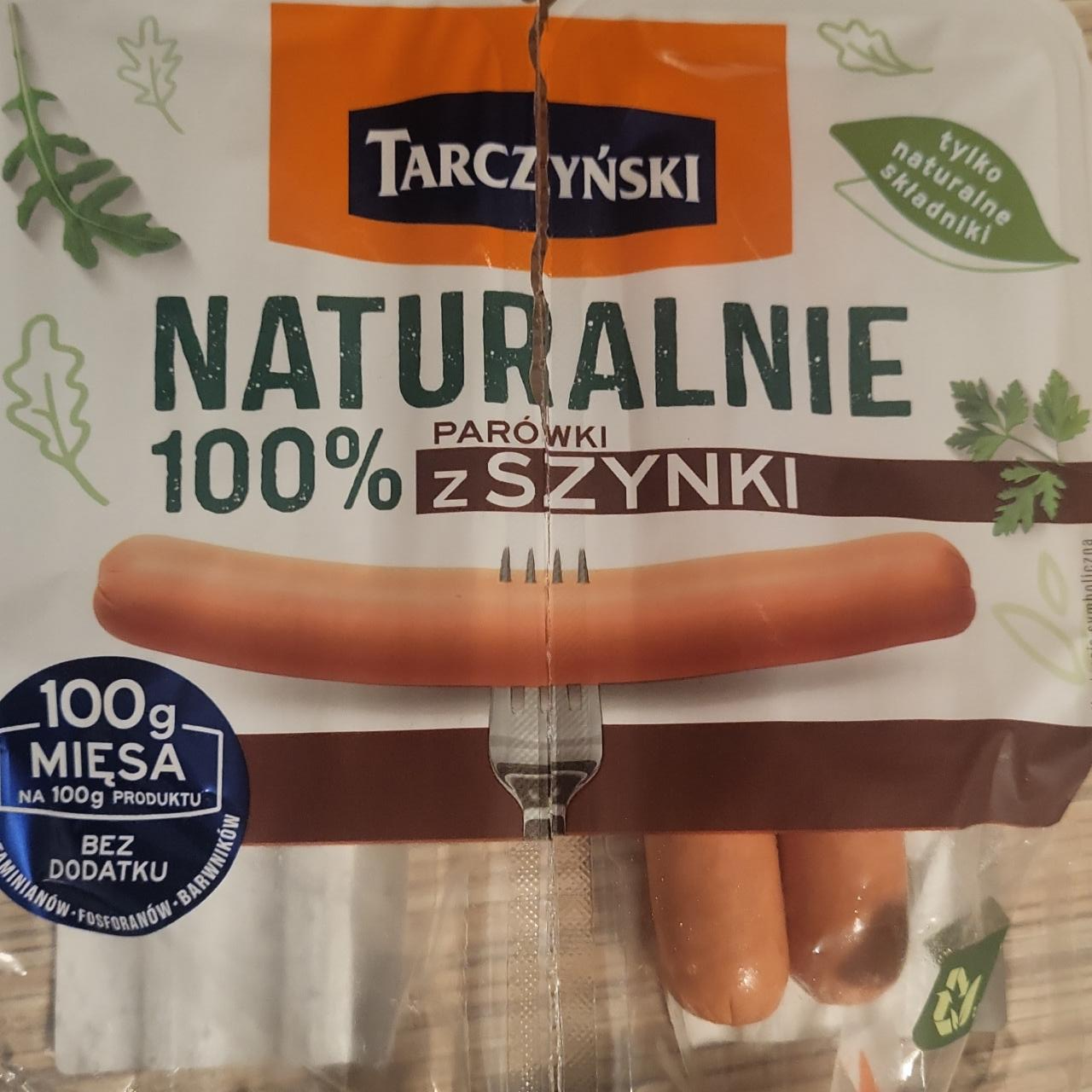 Fotografie - Naturalnie Parówki 100% z szynki Tarczyński