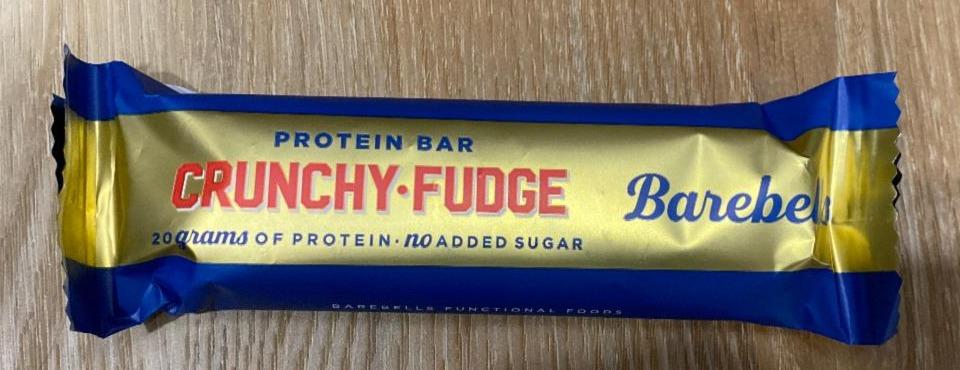 Fotografie - Protein Bar Crunchy Fudge Barebells