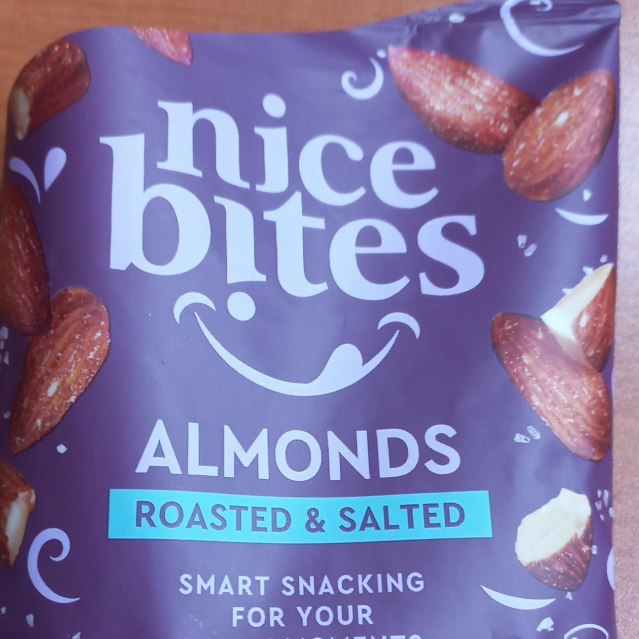 Fotografie - Almonds roasted & salted Nice Bites