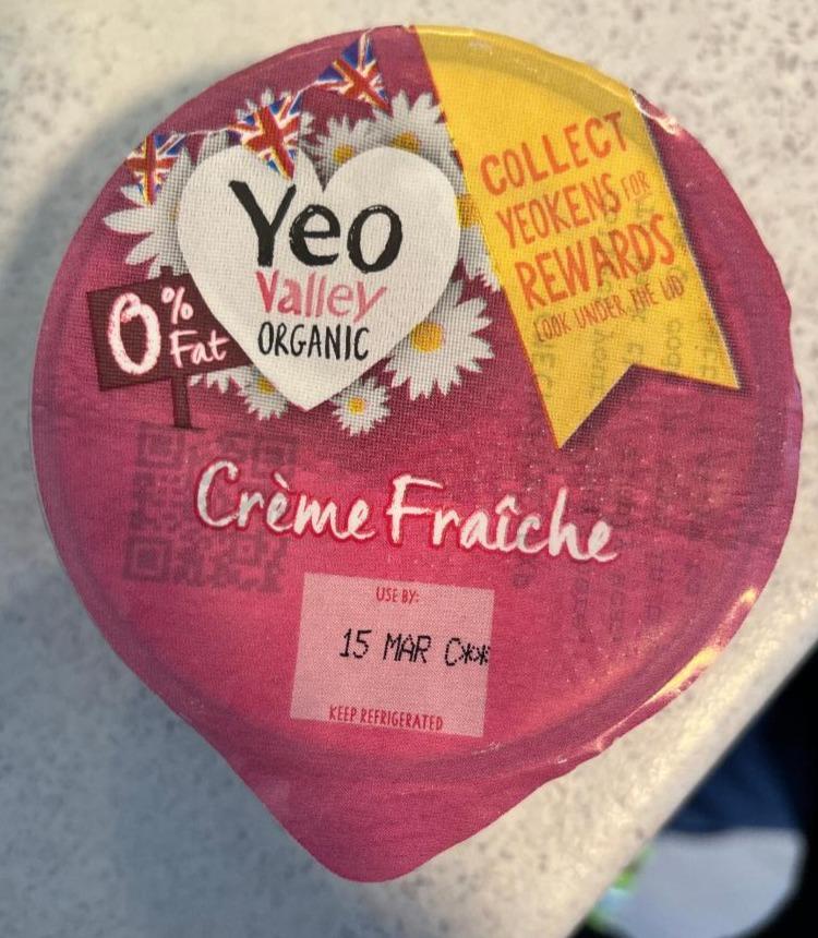 Fotografie - 0% Fat Crème Fraîche Yeo Valley Organic