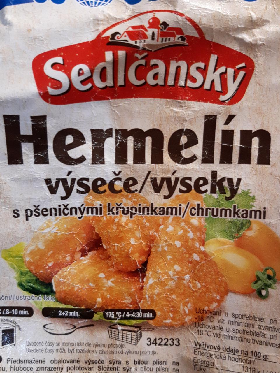 Fotografie - Sedlčanský Hermelín výseče s pšeničnými křupinkami 