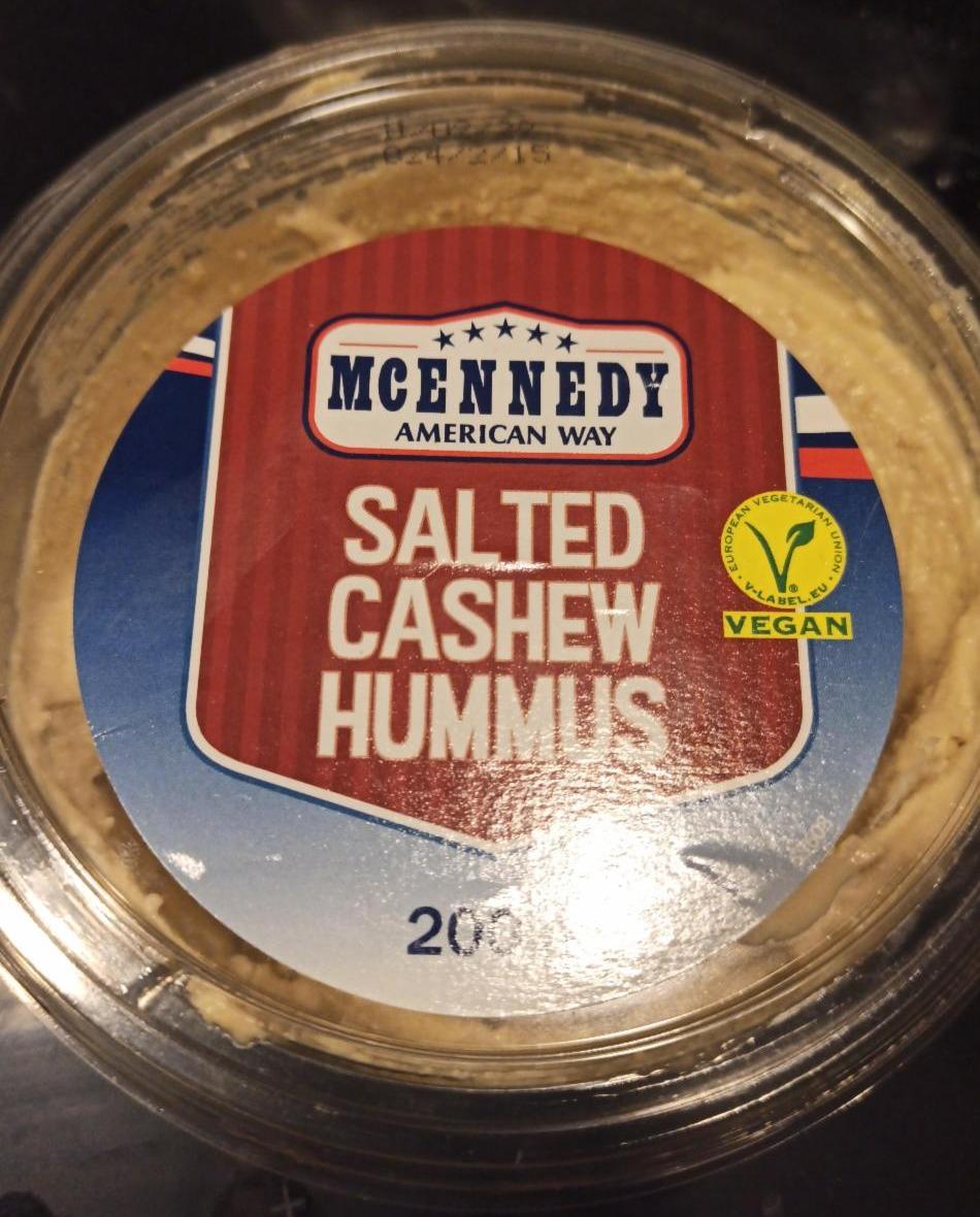 Fotografie - Salted Cashew Hummus McEnnedy American Way