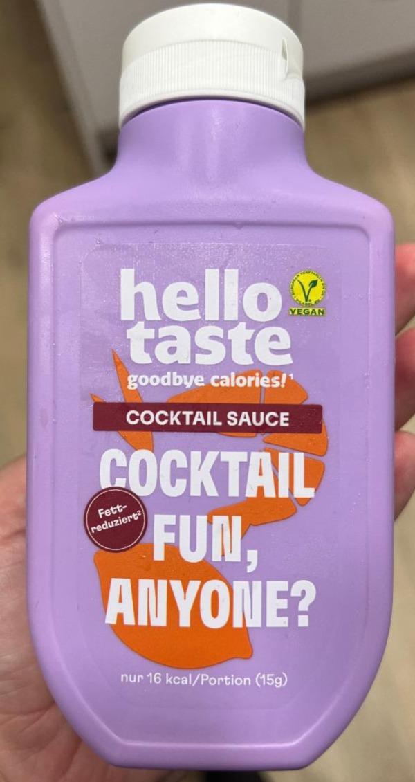Fotografie - Cocktail Sauce Hello Taste
