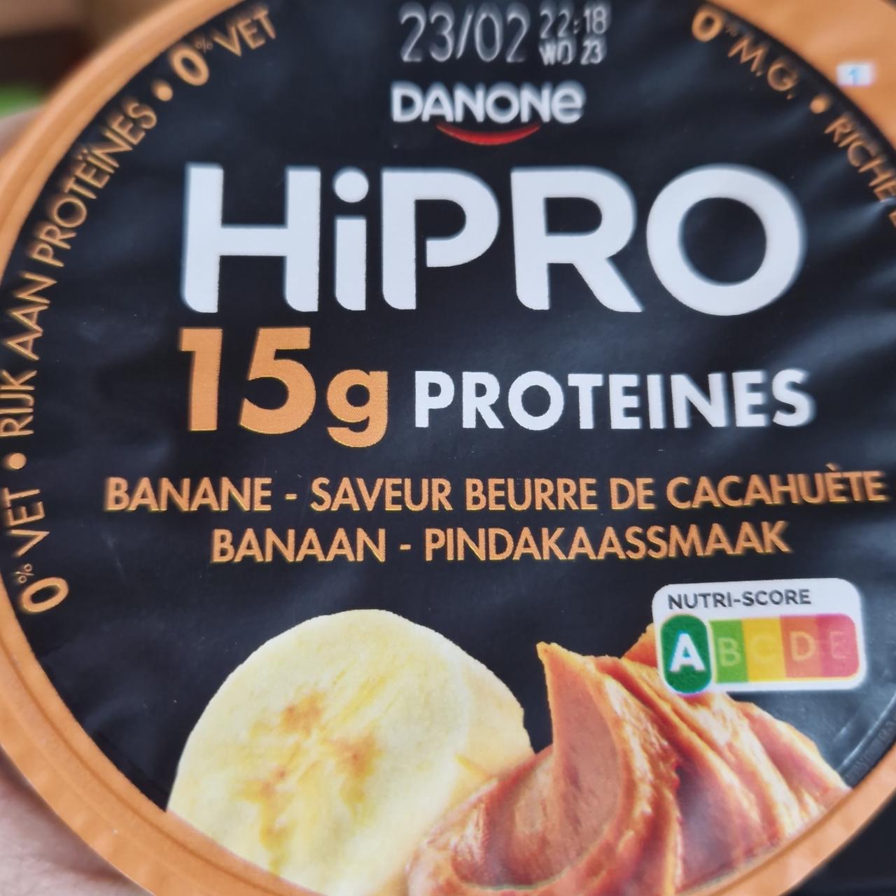 Fotografie - Hipro 15g Proteins Banane Danone