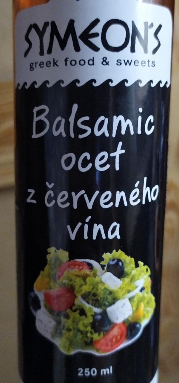 Fotografie - Balsamic ocet z červeného vína Symeon's