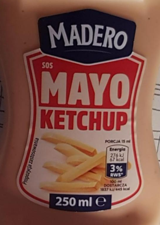 Fotografie - Sos Mayo Ketchup Madero