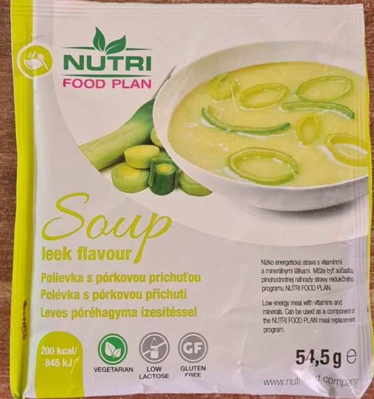 Fotografie - soup leek flavour Nutri food plan