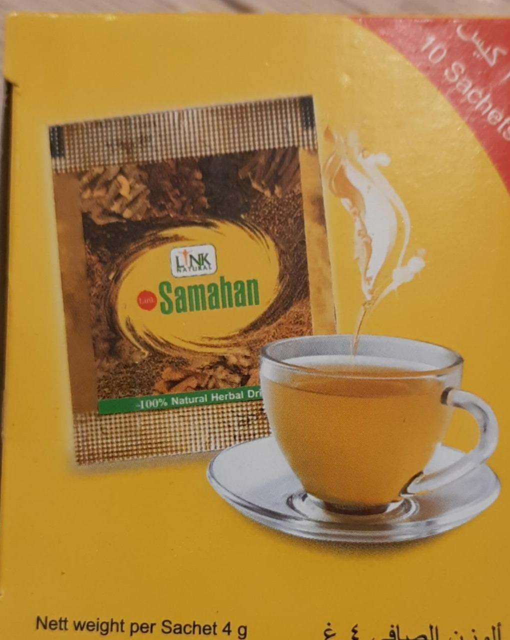 Fotografie - Samahan Instant Ayurveda Herbal Tea Link Natural