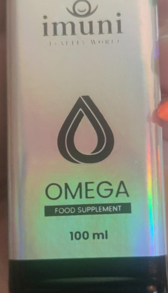 Fotografie - Omega food suplement Imuni