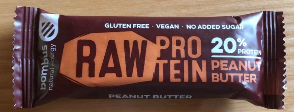 Fotografie - Raw 20% protein peanut butter Bombus