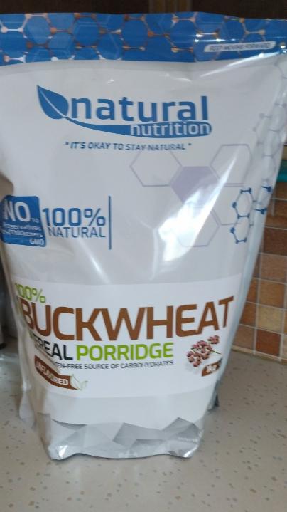 Fotografie - buckwheat cereal porridge - Natural Nutrition