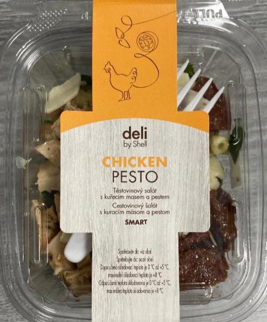 Fotografie - Chicken pesto těstovinový salát s kuřecím masem a pestem smart Deli by Shell